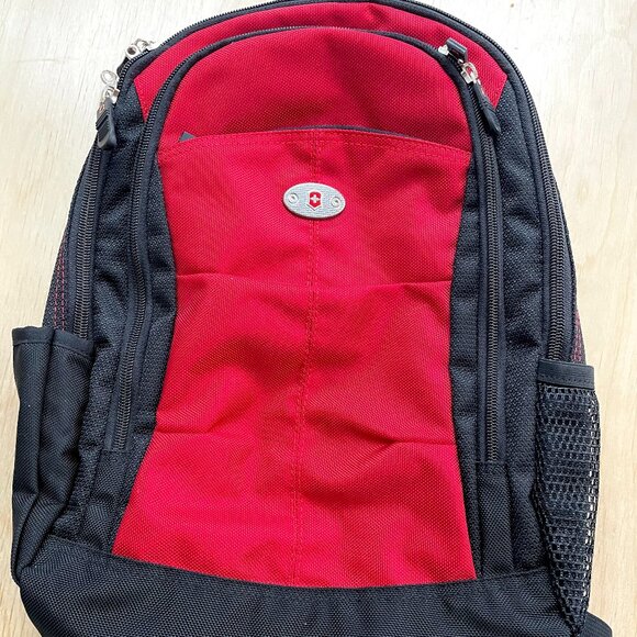 SwissGrear backpack red black small size - Picture 3 of 4